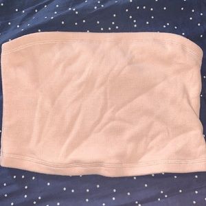 Cropped tube top, size L
